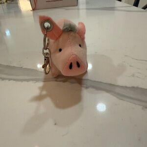 Upcycled 90s Babe McDonald’s Happy Meal Toy Pink Keychain